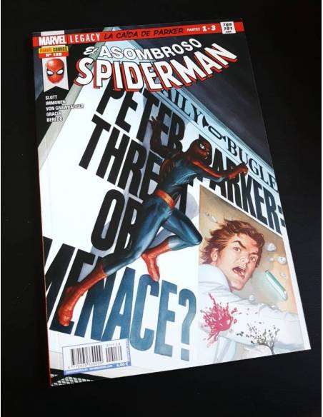 DE KIOSCO EL ASOMBROSO SPIDERMAN 139 PANINI