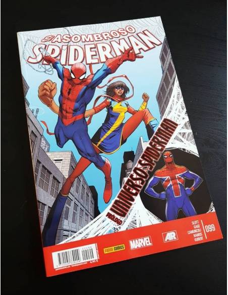 DE KIOSCO EL ASOMBROSO SPIDERMAN 99 PANINI