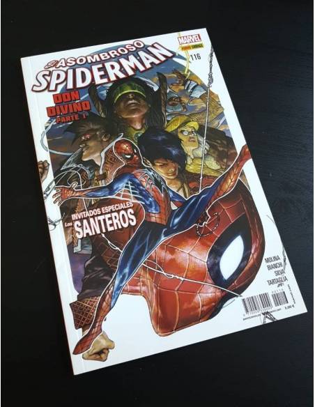 DE KIOSCO EL ASOMBROSO SPIDERMAN 116 PANINI