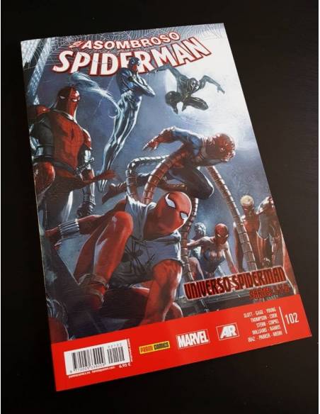 DE KIOSCO EL ASOMBROSO SPIDERMAN 102 PANINI