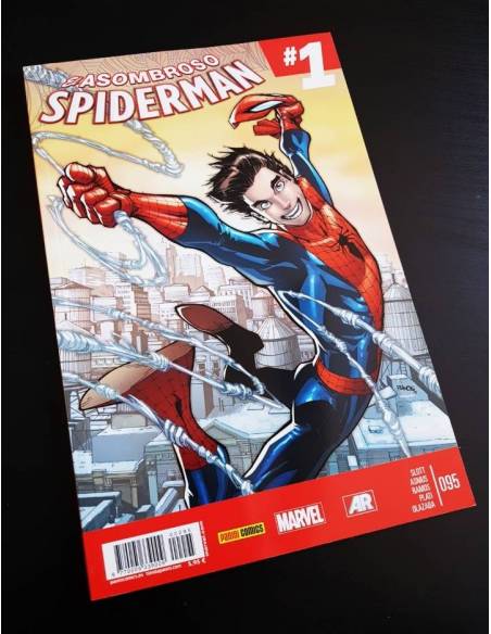 DE KIOSCO EL ASOMBROSO SPIDERMAN 95 PANINI