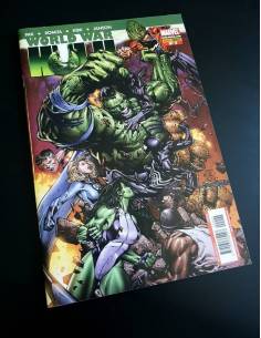 CASI EXCELENTE ESTADO WORLD WAR HULK 2 PANINI