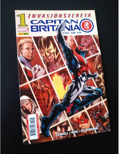 DE KIOSCO CAPITAN AMERICA Y EL MI-13 1 PANINI COMICS