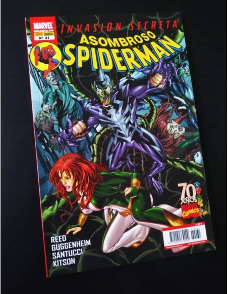 DE KIOSCO ASOMBROSO SPIDERMAN 31 PANINI COMICS