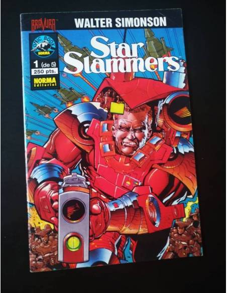 MUY BUEN ESTADO STAR SLAMMERS 1 NORMA EDITORIAL WALTER SIMONSON