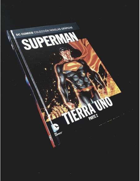DE KIOSCO SUPERMAN TIERRA UNO PARTE 2 VOLUMEN 13 NOVELAS GRAFICAS TAPA DURA DC ECC