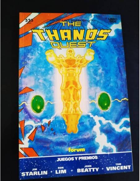 CASI EXCELENTE ESTADO THE THANOS QUEST II / JUEGOS Y PREMIOS FORUM 38 PRESTIGIO