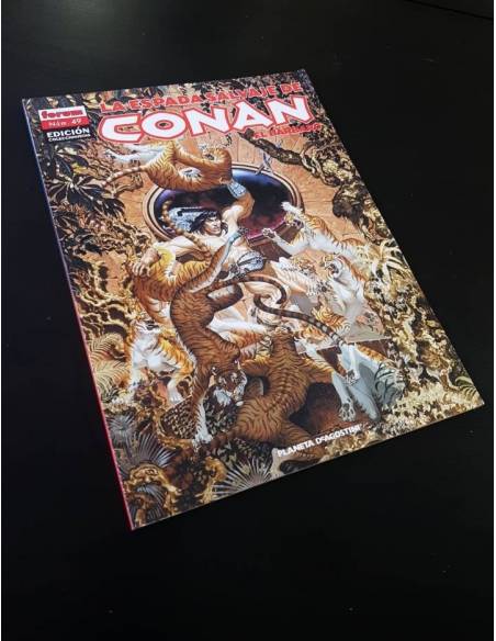 EXCELENTE ESTADO ESPADA SALVAJE DE CONAN 49 EDICION COLECCIONISTAS PLANETA