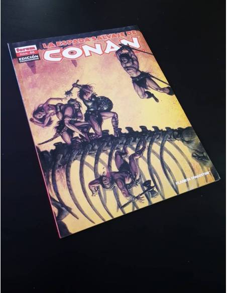 EXCELENTE ESTADO ESPADA SALVAJE DE CONAN 66 EDICION COLECCIONISTAS PLANETA