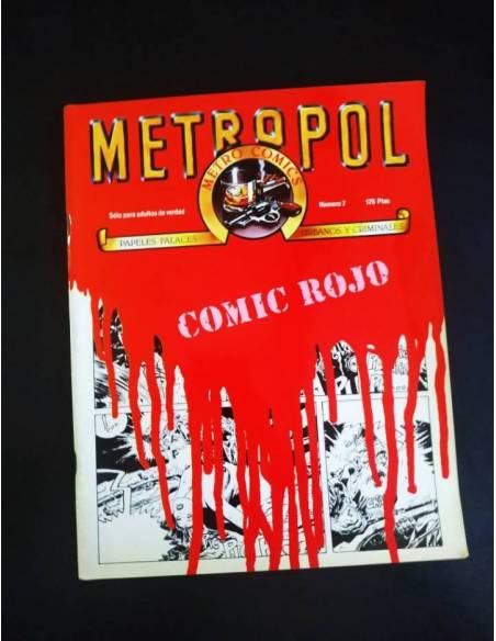 MUY BUEN ESTADO METROPOL 7 COMIC ROJO