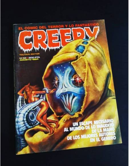 MUY BUEN ESTADO CREEPY 62 AGOSTO 1984 TOUTAIN