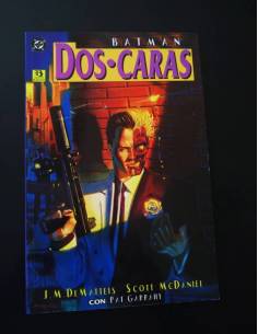 CASI EXCELENTE ESTADO BATMAN DOS CARAS ZINCO
