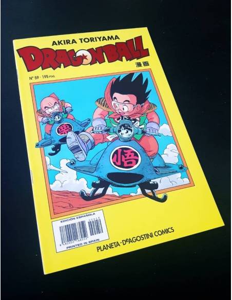 DE KIOSCO DRAGON BALL 59 SERIE AMARILLA PLANETA