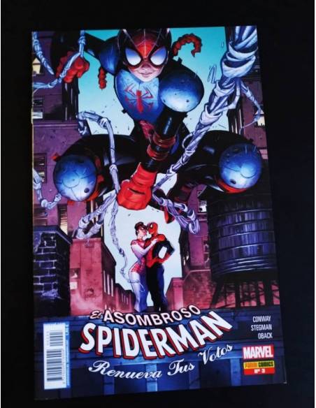 DE KIOSCO EL ASOMBROSO SPIDERMAN RENUEVA TUS FOTOS 3 PANINI COMICS