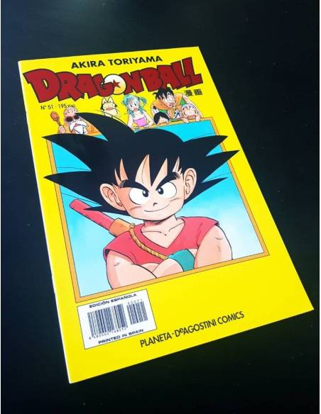 EXCELENTE ESTADO DRAGON BALL 51 SERIE AMARILLA PLANETA