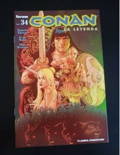 EXCELENTE ESTADO CONAN LA LEYENDA 34 PLANETA