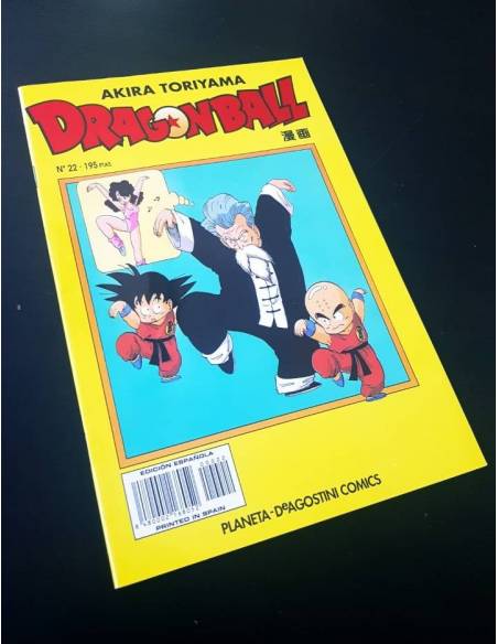 DE KIOSCO DRAGON BALL 22 SERIE AMARILLA PLANETA