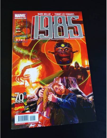 EXCELENTE ESTADO 1985 2 VISITANTES PANINI COMICS