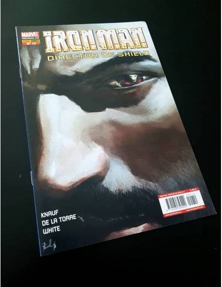 DE KIOSCO IRON MAN DIRECTOR DE SHIELD 12 PANINI