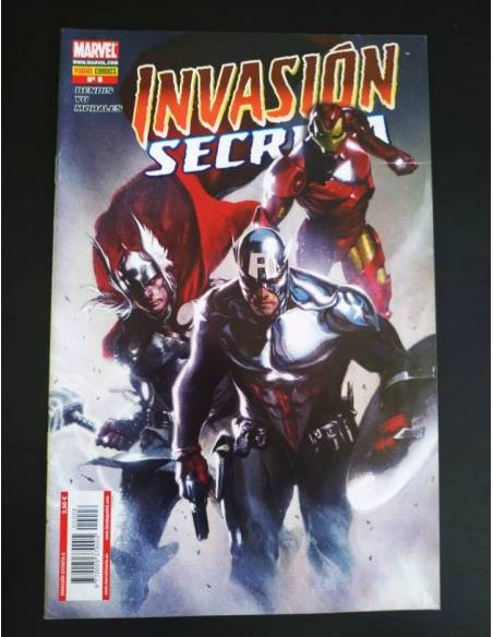 EXCELENTE ESTADO INVASION SECRETA 6 PANINI COMICS