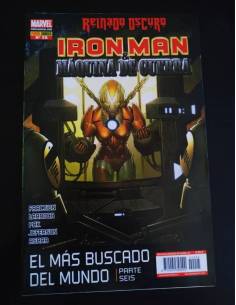 EXCELENTE ESTADO IRON MAN Y MAQUINA DE GUERRA 25 PANINI...