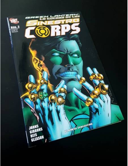 DE KIOSCO SINESTRO CORPS 3 PLANETA