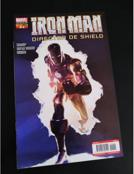 EXCELENTE ESTADO IRON MAN 9 DIRECTOR DE SHIELD PANINI COMICS