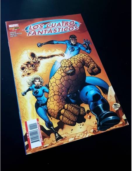 EXCELENTE ESTADO LOS 4 FANTASTICOS 21 PANINI