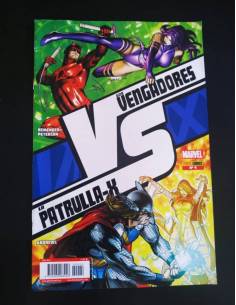 CASI EXCELENTE ESTADO LOS VENGADORES VS LA PATRULLA X 4...