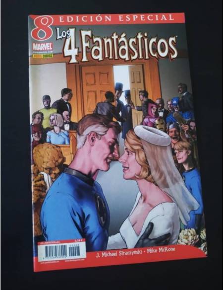 CASI EXCELENTE ESTADO LOS 4 FANTASTICOS 8 PANINI COMICS