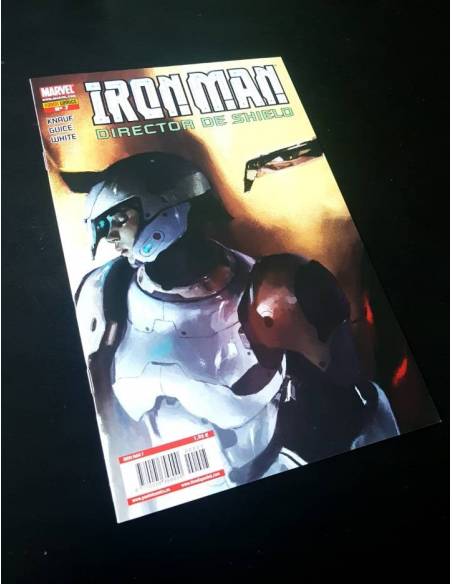 DE KIOSCO IRON MAN DIRECTOR DE SHIELD 7 PANINI