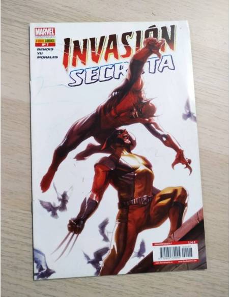 EXCELENTE ESTADO INAVASION SECRETO 7 PANINI COMICS
