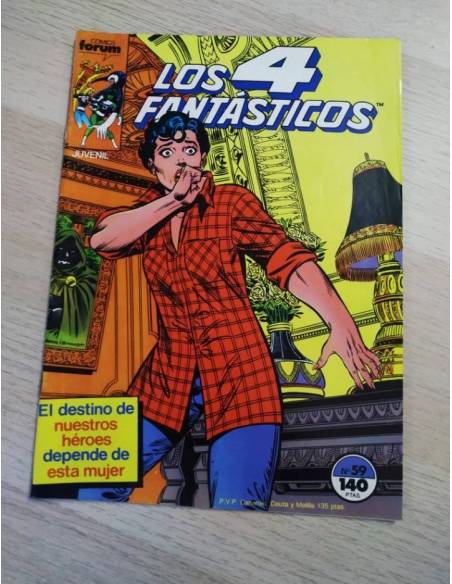 CASI EXCELENTE ESTADO LOS 4 FANTASTICOS 59 FORUM