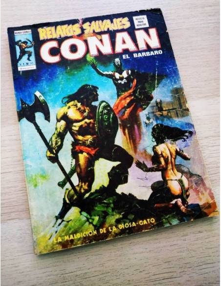 RELATOS SALVAJES 30 CONAN VÉRTICE NORMAL ESTADO