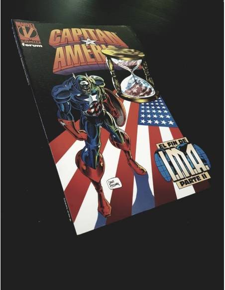 EXCELENTE ESTADO CAPITAN AMERICA FIN DE IMA 2 TOMO FORUM