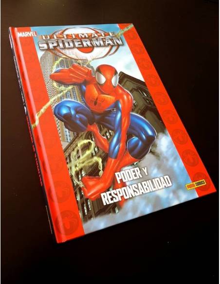 EXCELENTE ESTADO ULTIMATE SPIDERMAN PODER Y RESPONSABILIDAD TOMO PANINI