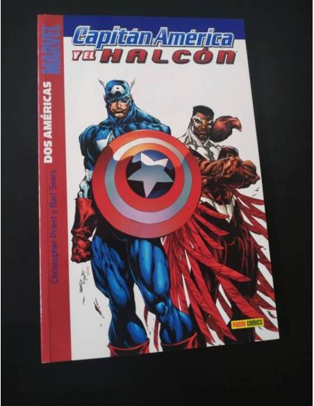 DE KIOSCO CAPITAN AMERICA Y EL HALCON DOS AMERICAS MARVEL PANINI COMICS