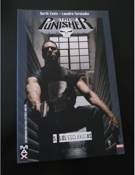 DE KIOSCO THE PUNISHER 5 LOS ESCLAVISTAS MAX PANINI COMICS