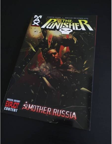 DE KIOSCO THE PUNISHER 3 MOTHER RUSSIA MAX COMICS USA