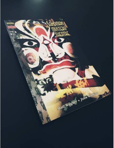DE KIOSCO SANDMAN MYSTERY THEATRE LA CARA 2 TOMO NORMA 84