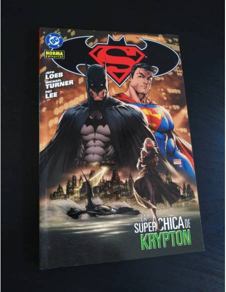 EXCELENTE ESTADO SUPERMAN / BATMAN LA SUPERCHICA DE KRYPTON NORMA