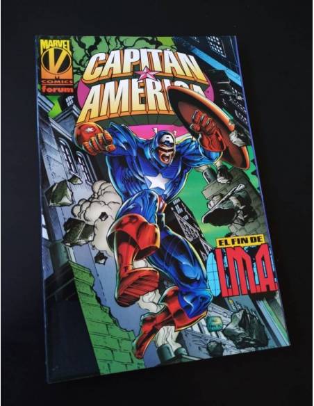 CASI EXCELENTE ESTADO CAPITAN AMERICA EL FIN DE I.M.A. FORUM
