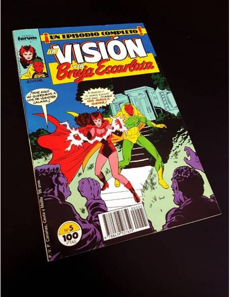 EXCELENTE ESTADO LA VISION Y LA BRUJA ESCARLATA 5 FORUM