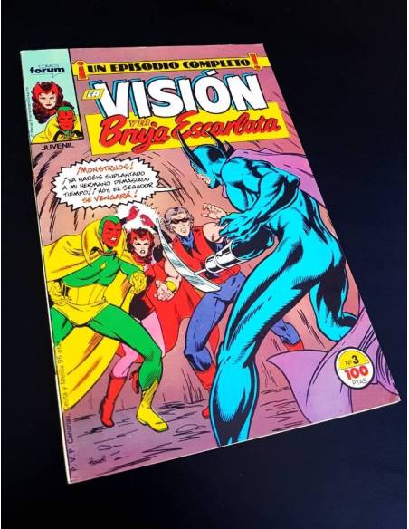 EXCELENTE ESTADO LA VISION Y LA BRUJA ESCARLATA 3 FORUM