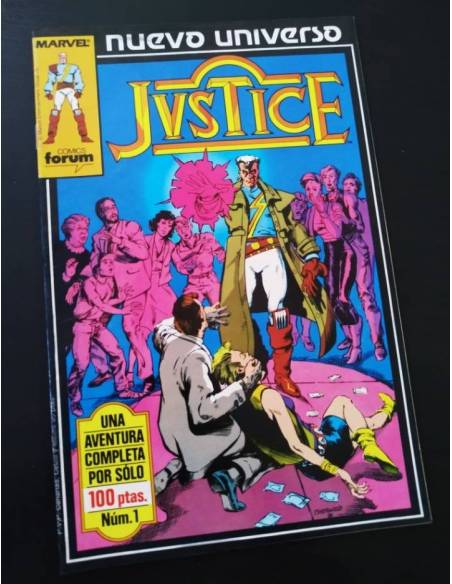 CASI EXCELENTE ESTADO JUSTICE 1 NUEVO UNIVERSO FORUM