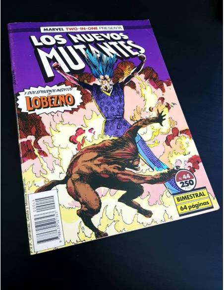 CASI EXCELENTE ESTADO LOS NUEVOS MUTANTES 44 MARVEL TWO-IN-ONE FORUM
