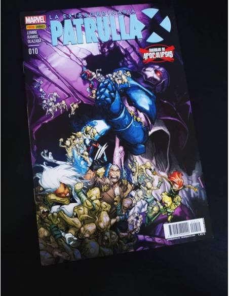 DE KIOSCO LA EXTRAORDINARIA PATRULLA X 10 PANINI COMICS