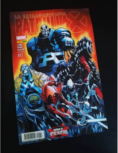 DE KIOSCO LA EXTRAORDINARIA PATRULLA X 12 PANINI COMICS