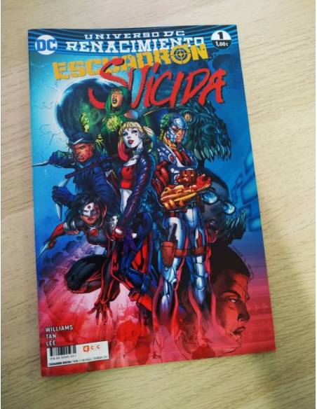 DE KIOSCO ESCUADRON SUICIDA 1 UNIVERSO DC RENACIMIENTO ECC