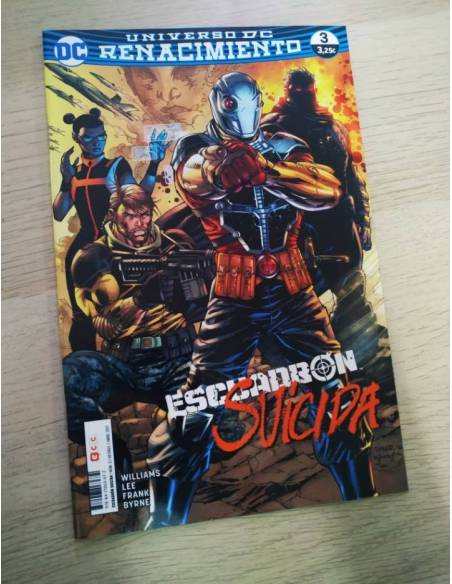 DE KIOSCO ESCUADRON SUICIDA 3 UNIVERSO DC RENACIMIENTO ECC